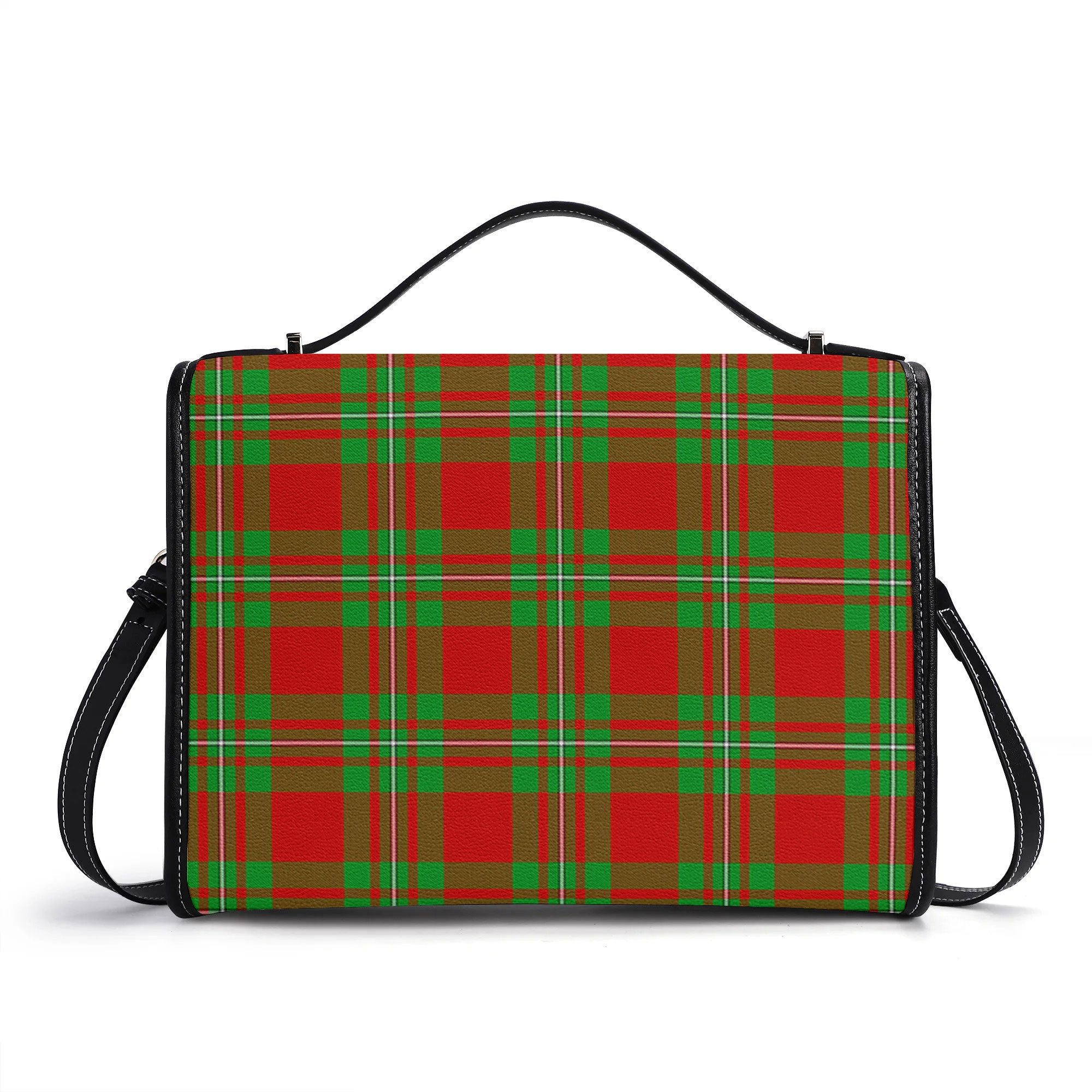 McGregor Modern Tartan Crest Satchel Bag