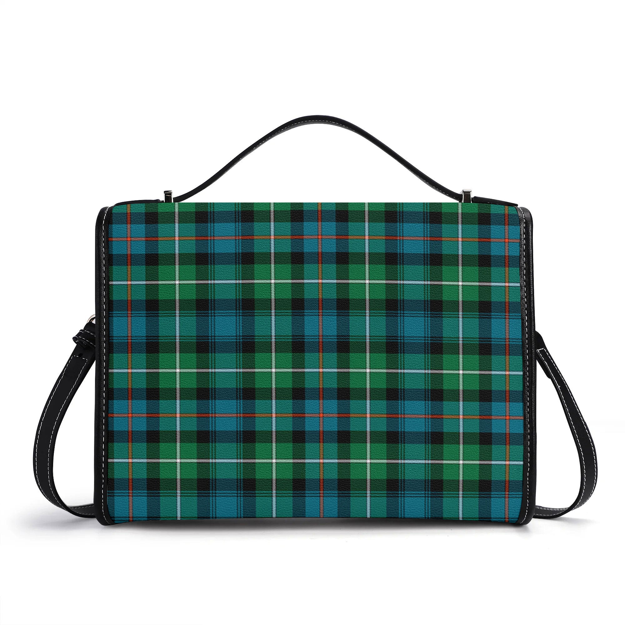 McKenzie Ancient Tartan Crest Satchel Bag