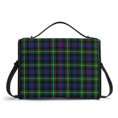 McKenzie Modern Tartan Crest Satchel Bag