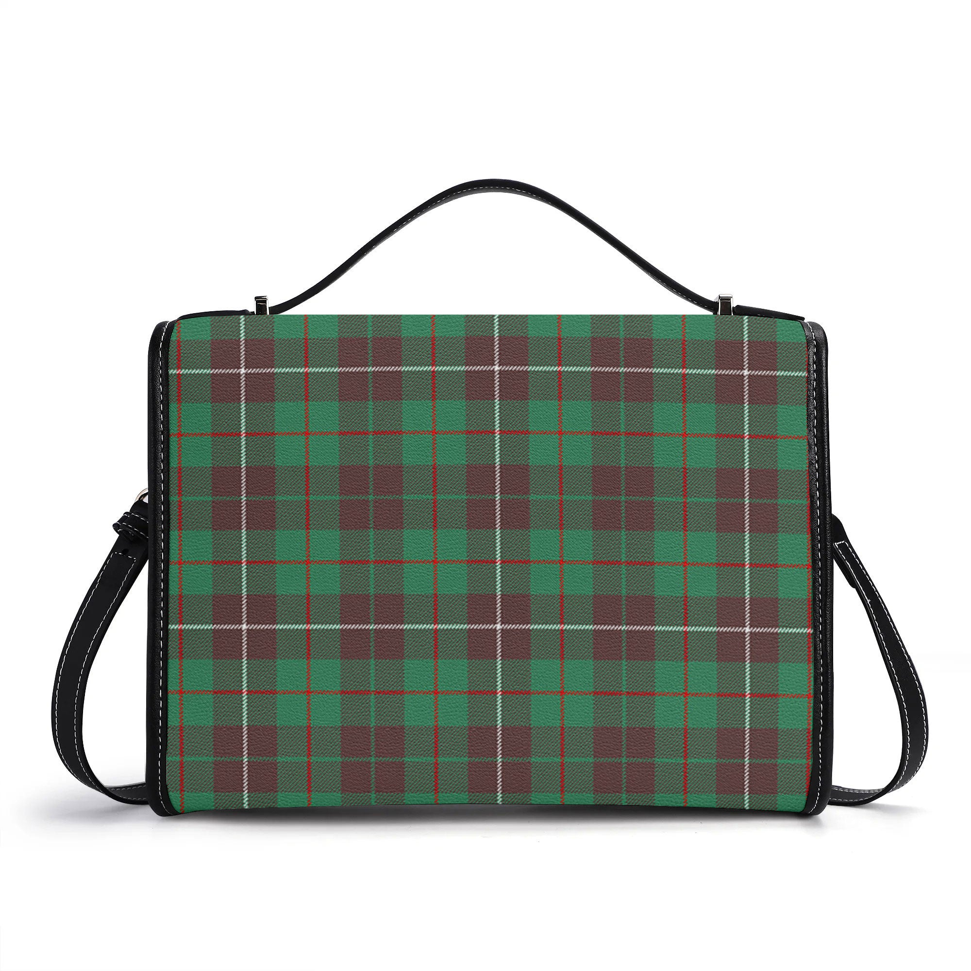 McKinnon Hunting Ancient Tartan Crest Satchel Bag