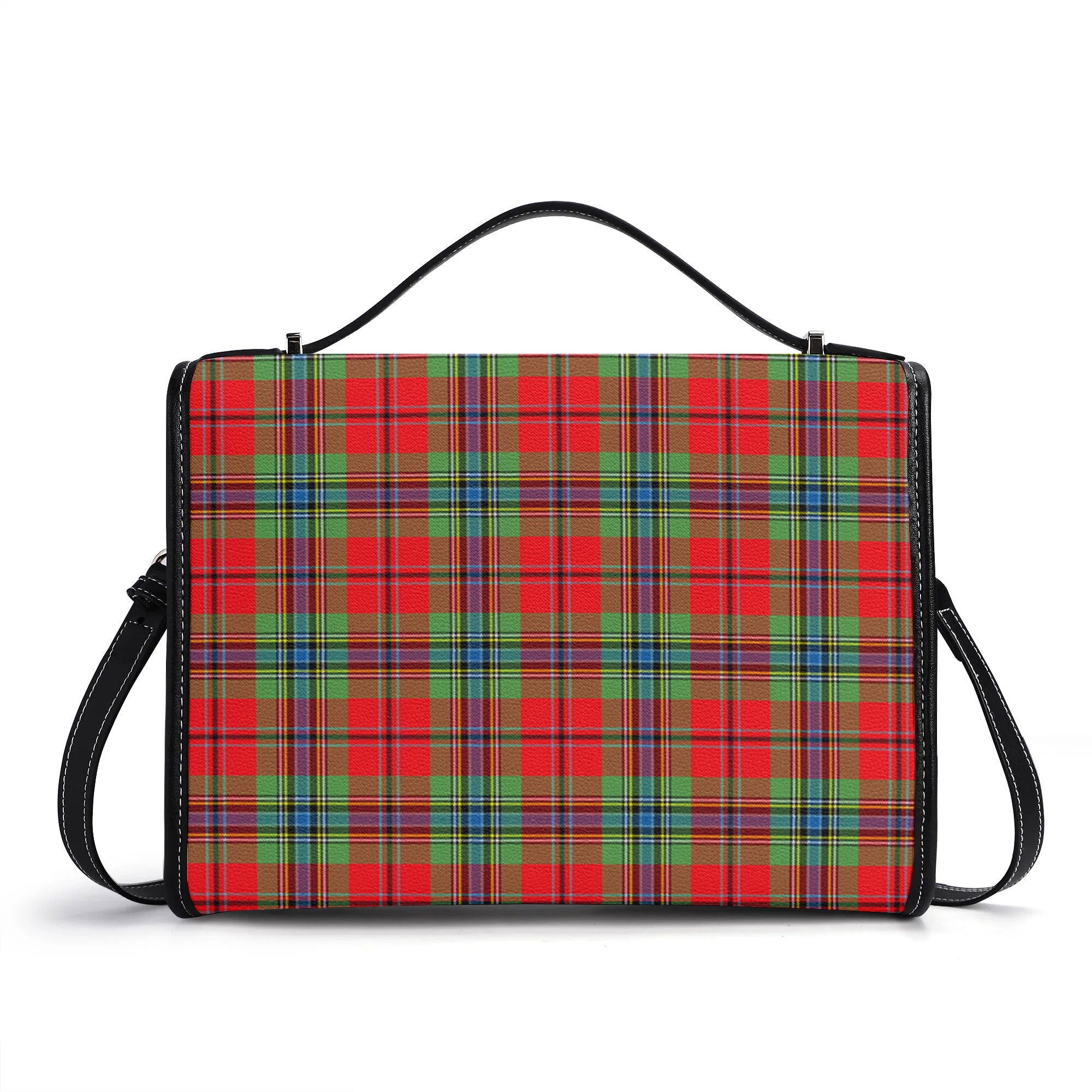 McLean of Duart Modern Tartan Crest Satchel Bag