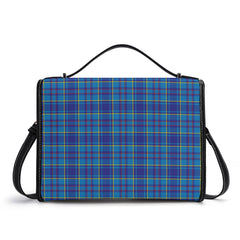 Mercer Modern Tartan Crest Satchel Bag