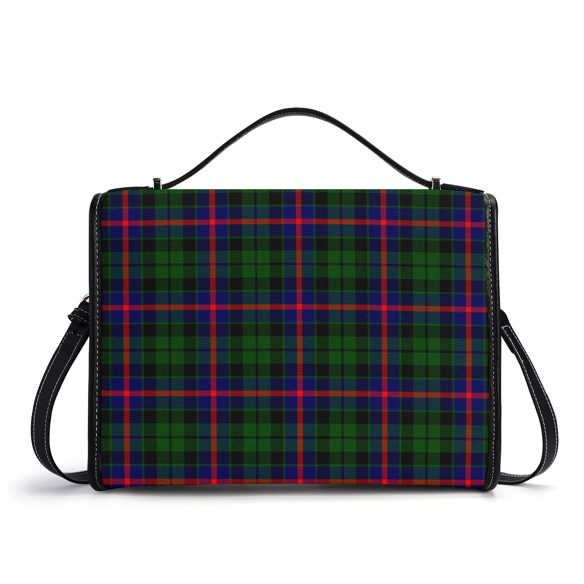 Morrison Modern Tartan Crest Satchel Bag