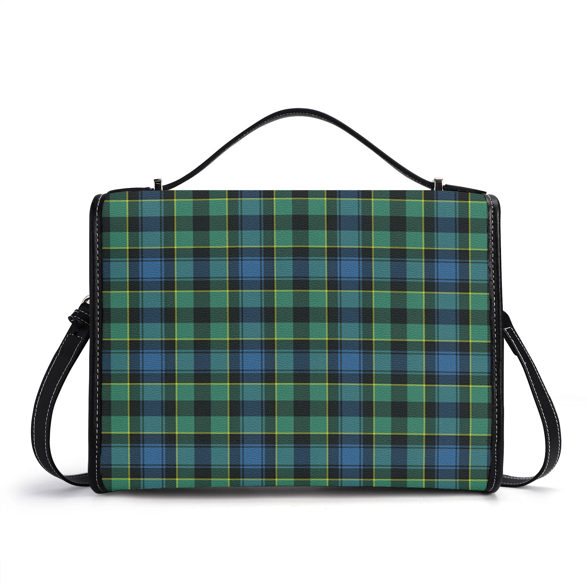 Mowat Ancient Tartan Crest Satchel Bag
