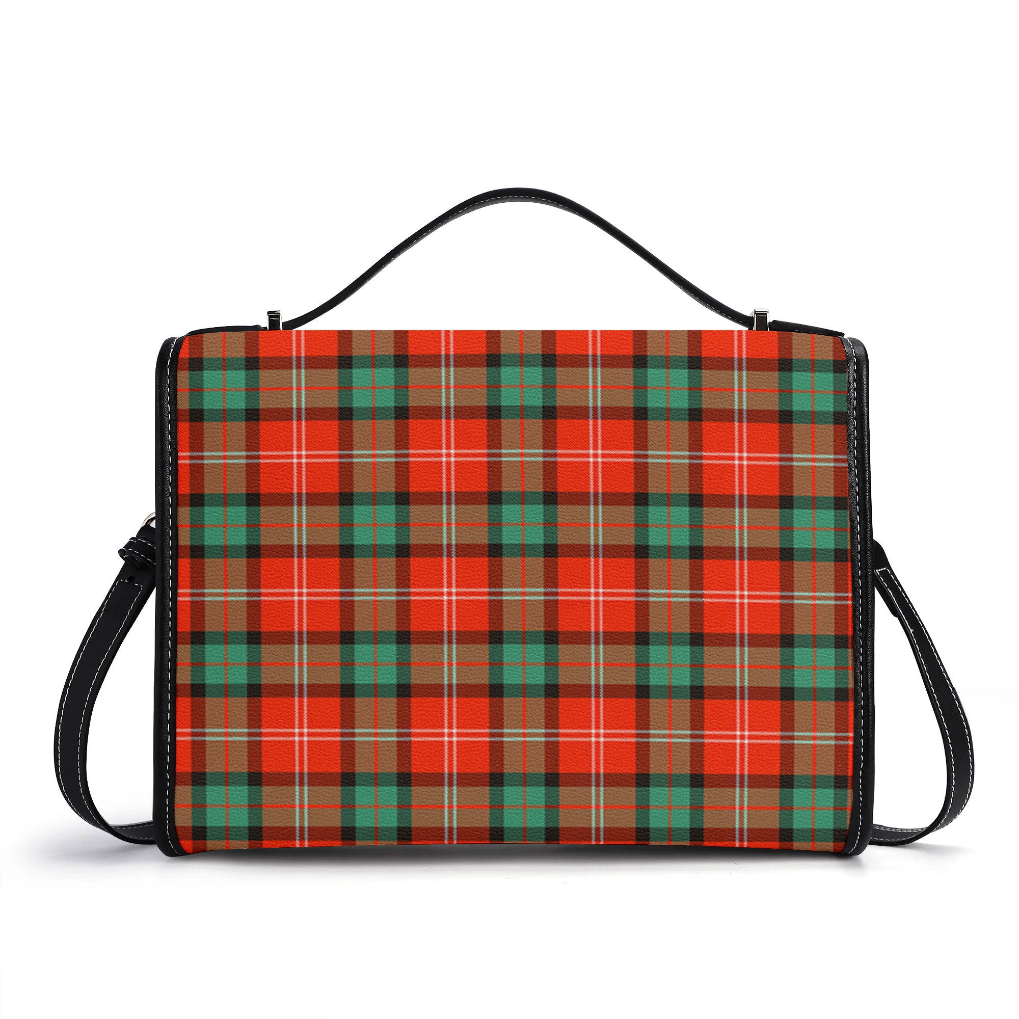 Nesbitt Ancient Tartan Crest Satchel Bag
