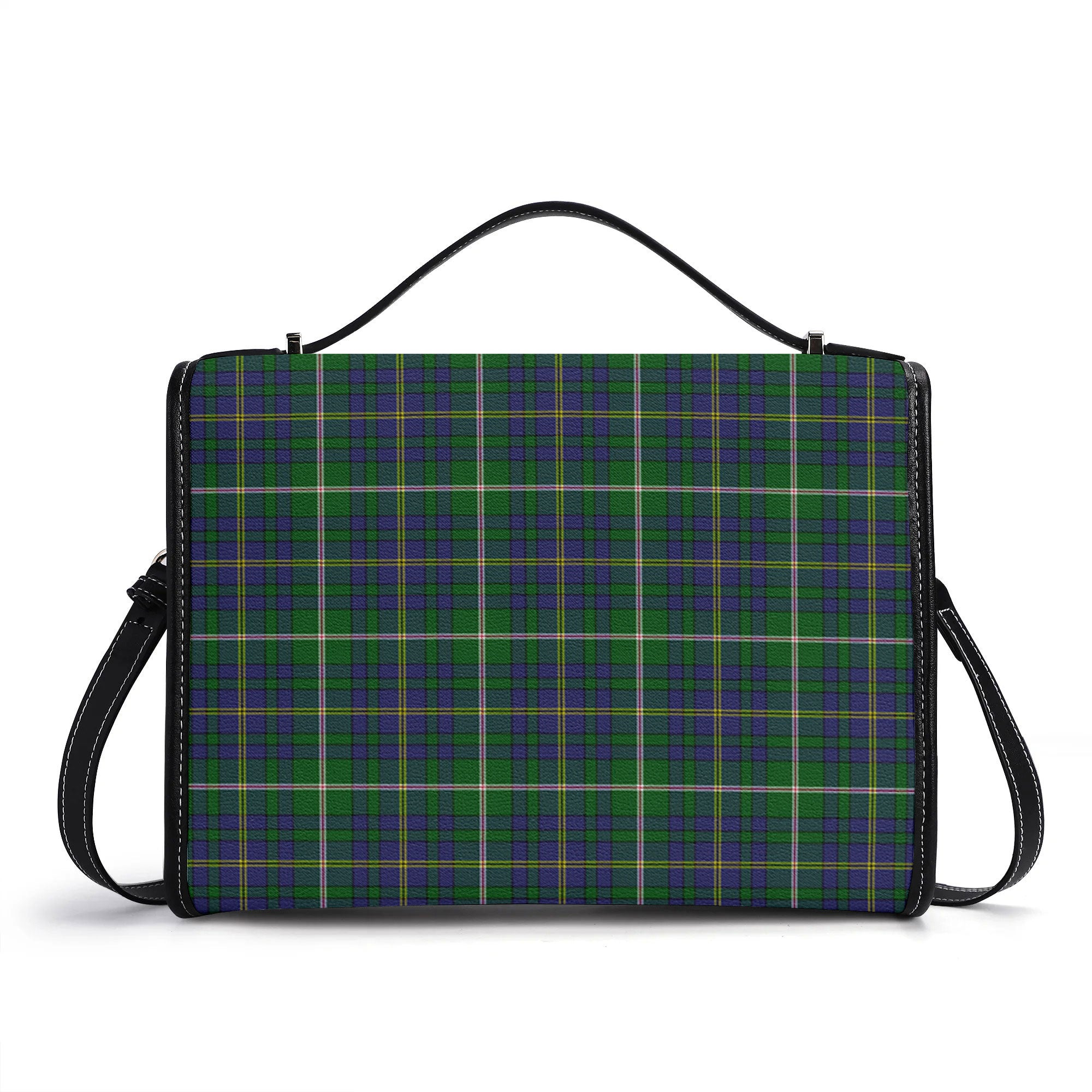 Orr Tartan Crest Satchel Bag