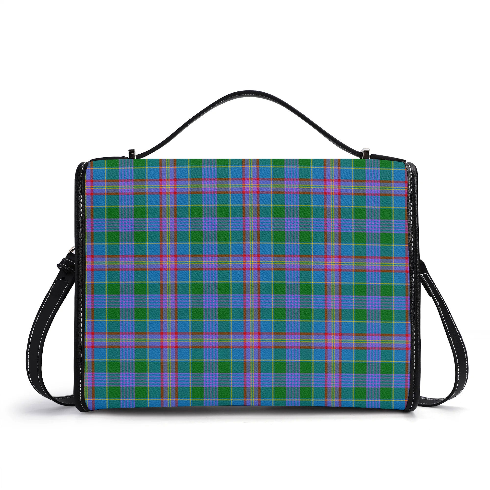 Pitcairn Hunting Tartan Crest Satchel Bag