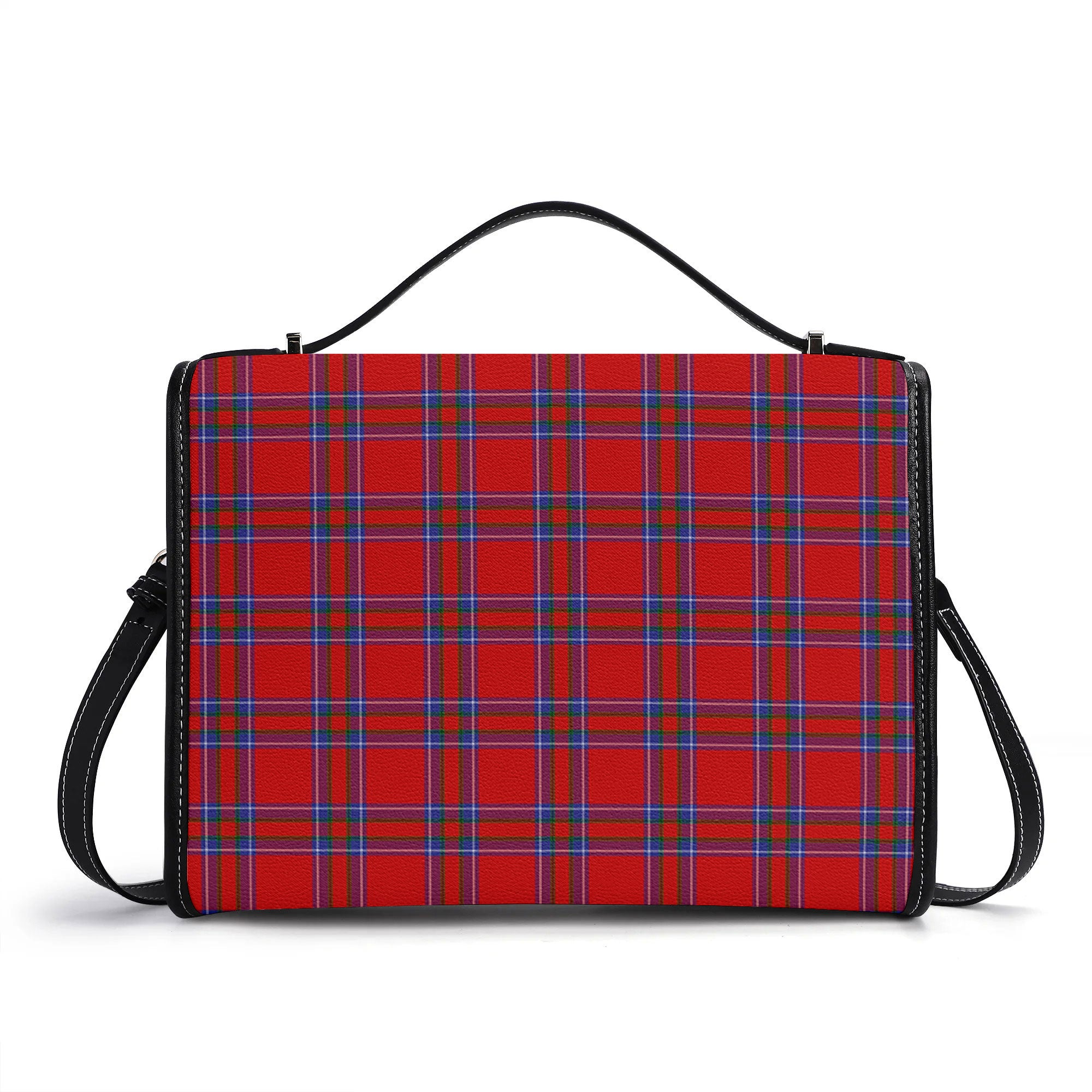 Rait Tartan Crest Satchel Bag