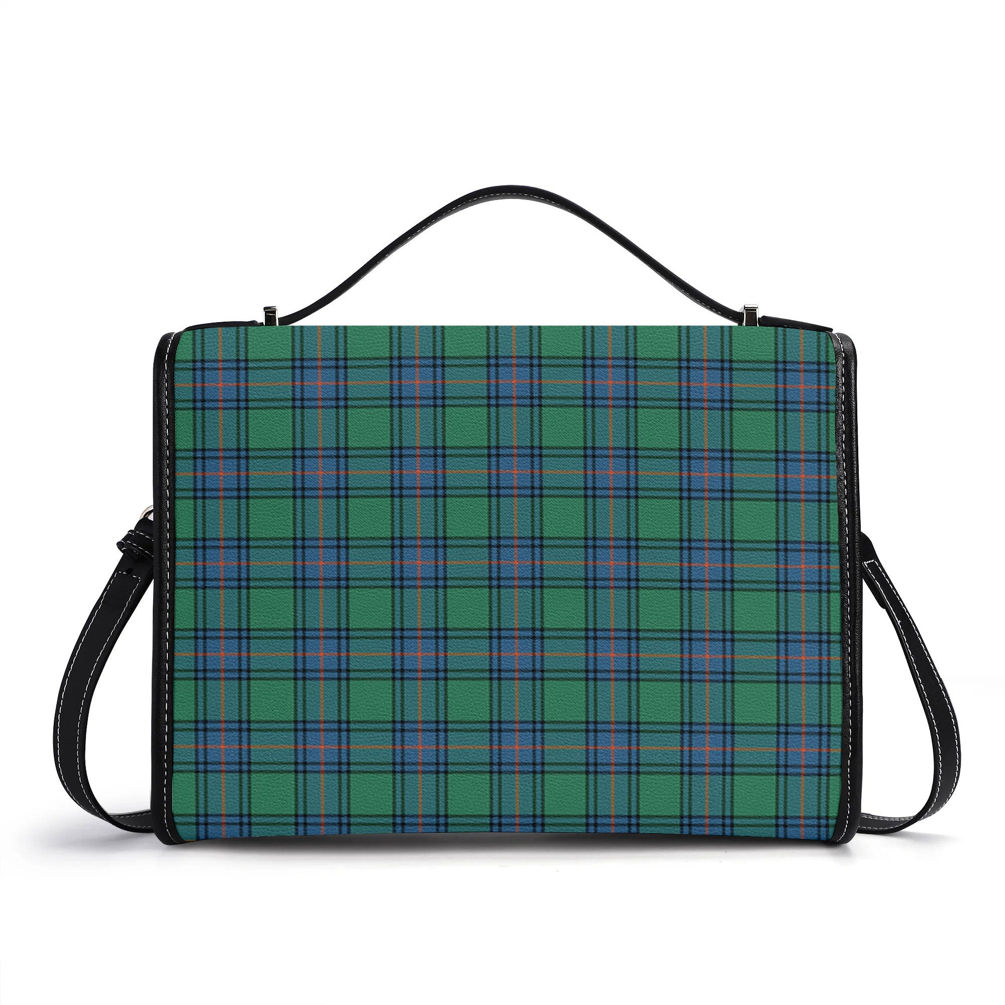 Shaw (of Sauchie) Ancient Tartan Crest Satchel Bag