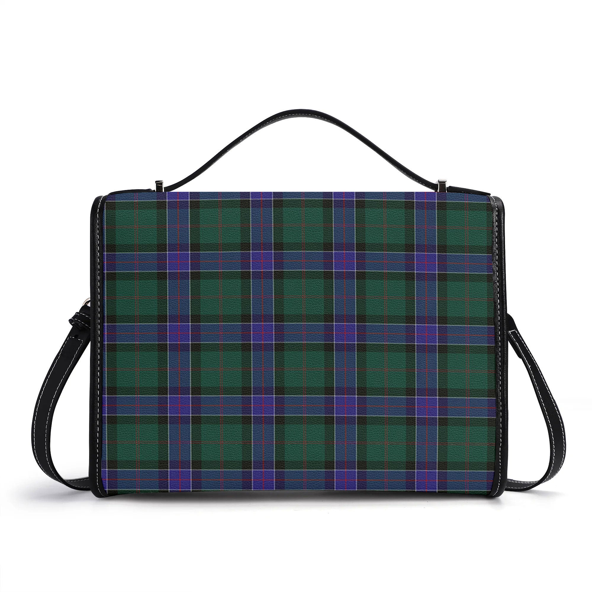 Sinclair Hunting Modern Tartan Crest Satchel Bag