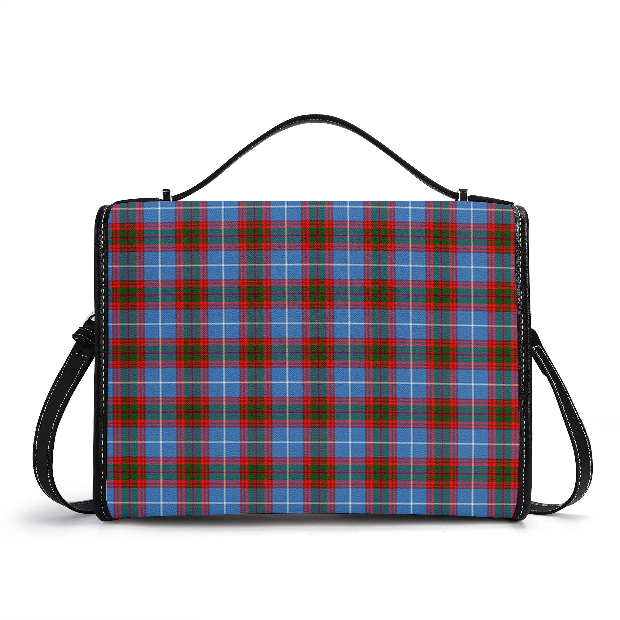 Skirving Tartan Crest Satchel Bag