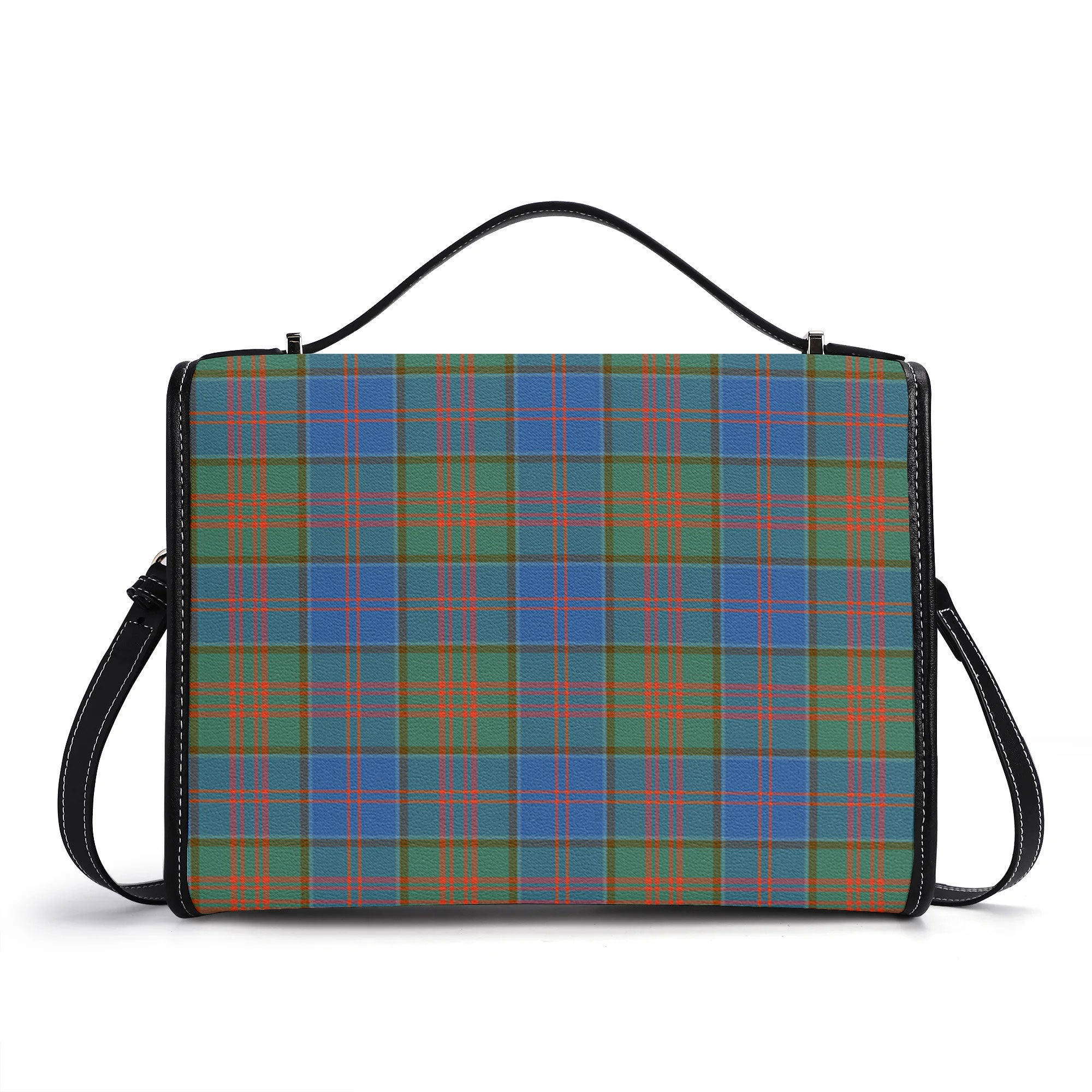 Stewart of Appin Hunting Ancient Tartan Crest Satchel Bag