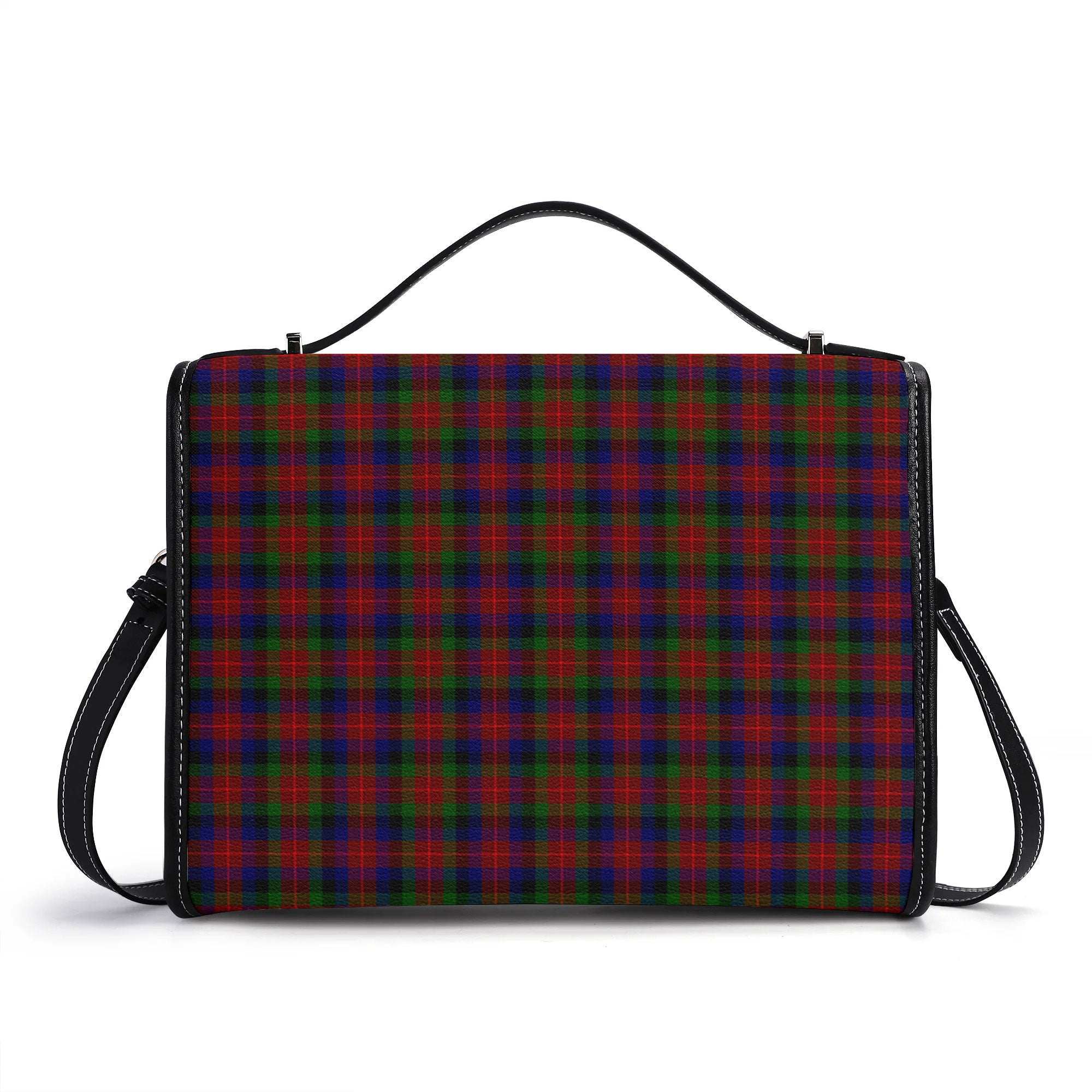 Tennant Tartan Crest Satchel Bag