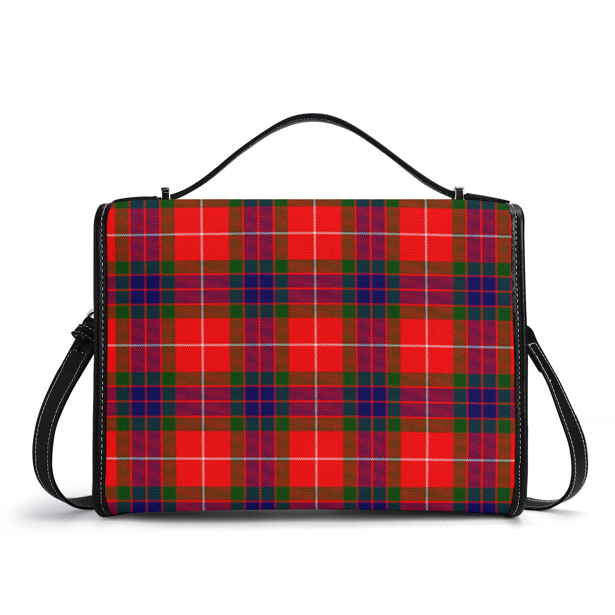Tweedie Tartan Crest Satchel Bag