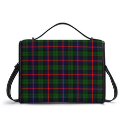 Urquhart Modern Tartan Crest Satchel Bag