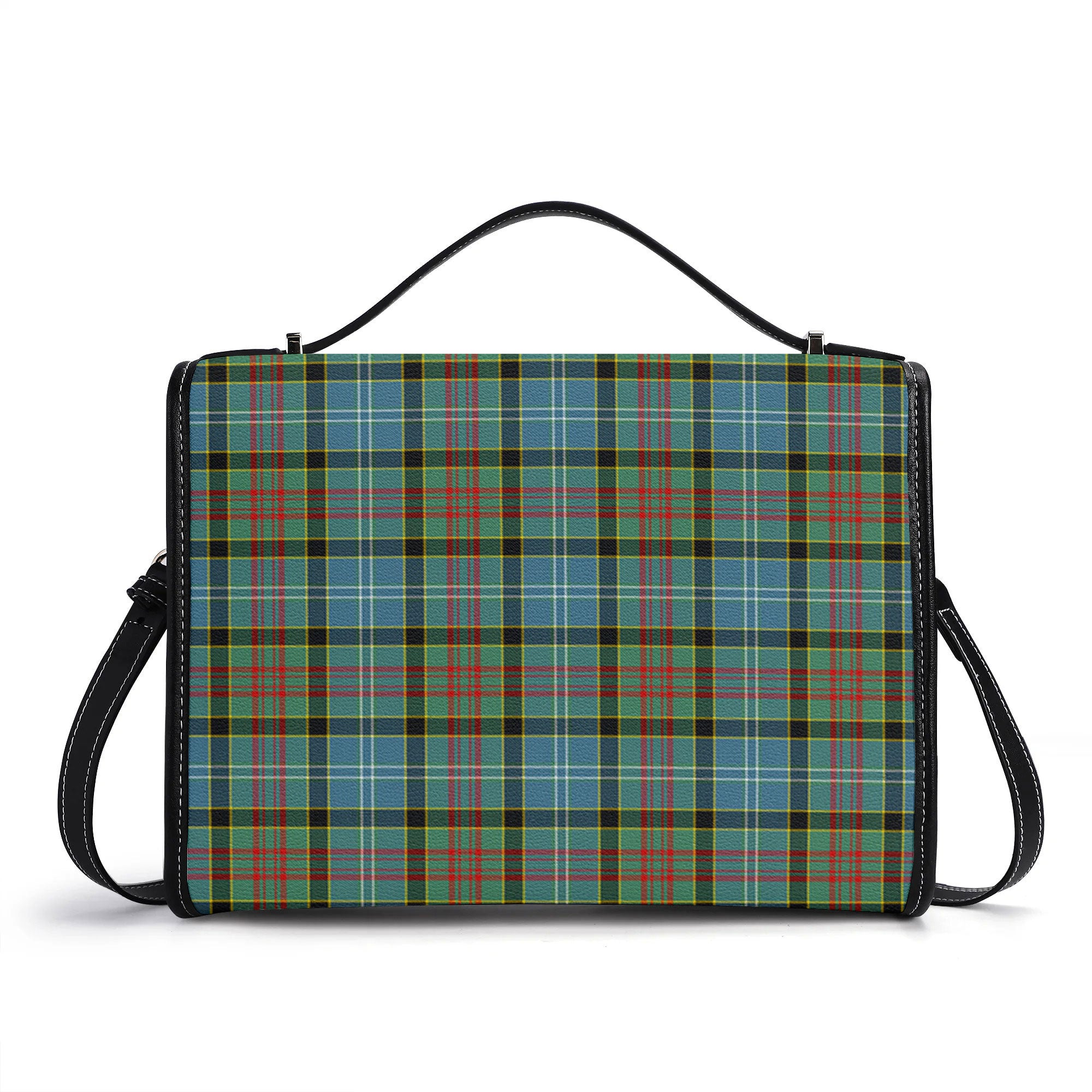 Walkinshaw Tartan Crest Satchel Bag
