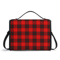 Wemyss Modern Tartan Crest Satchel Bag