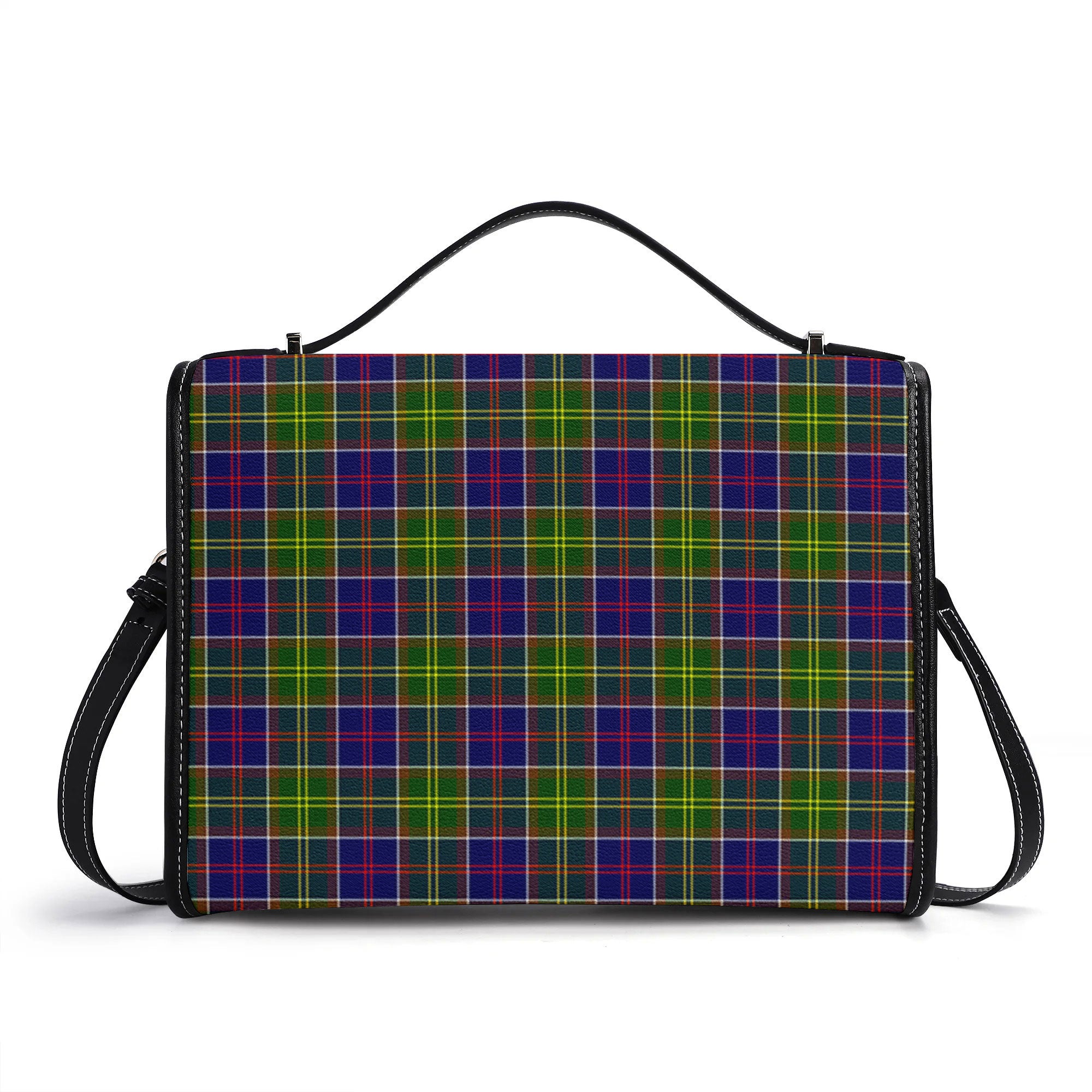 Whitelaw Tartan Crest Satchel Bag