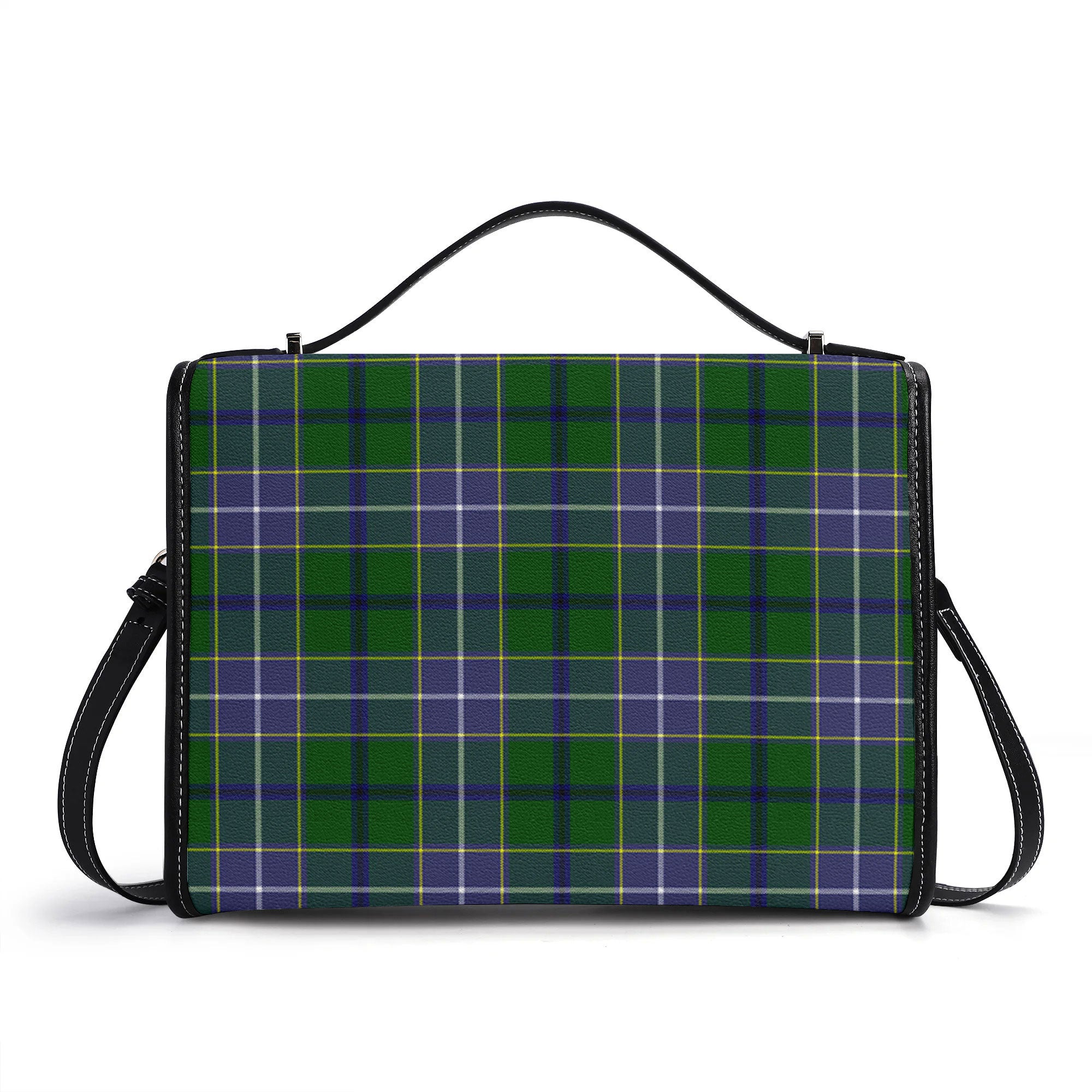Wishart Hunting Tartan Crest Satchel Bag