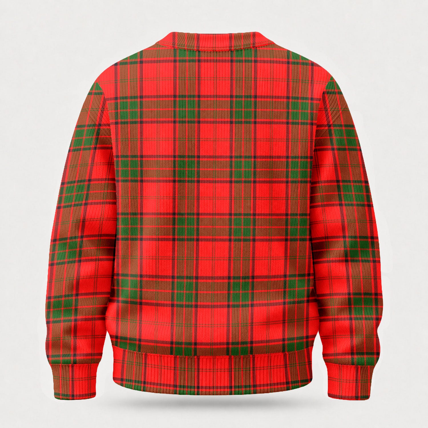 Adair Modern Tartan Crest Sweater