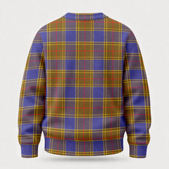 Balfour Modern Tartan Crest Sweater