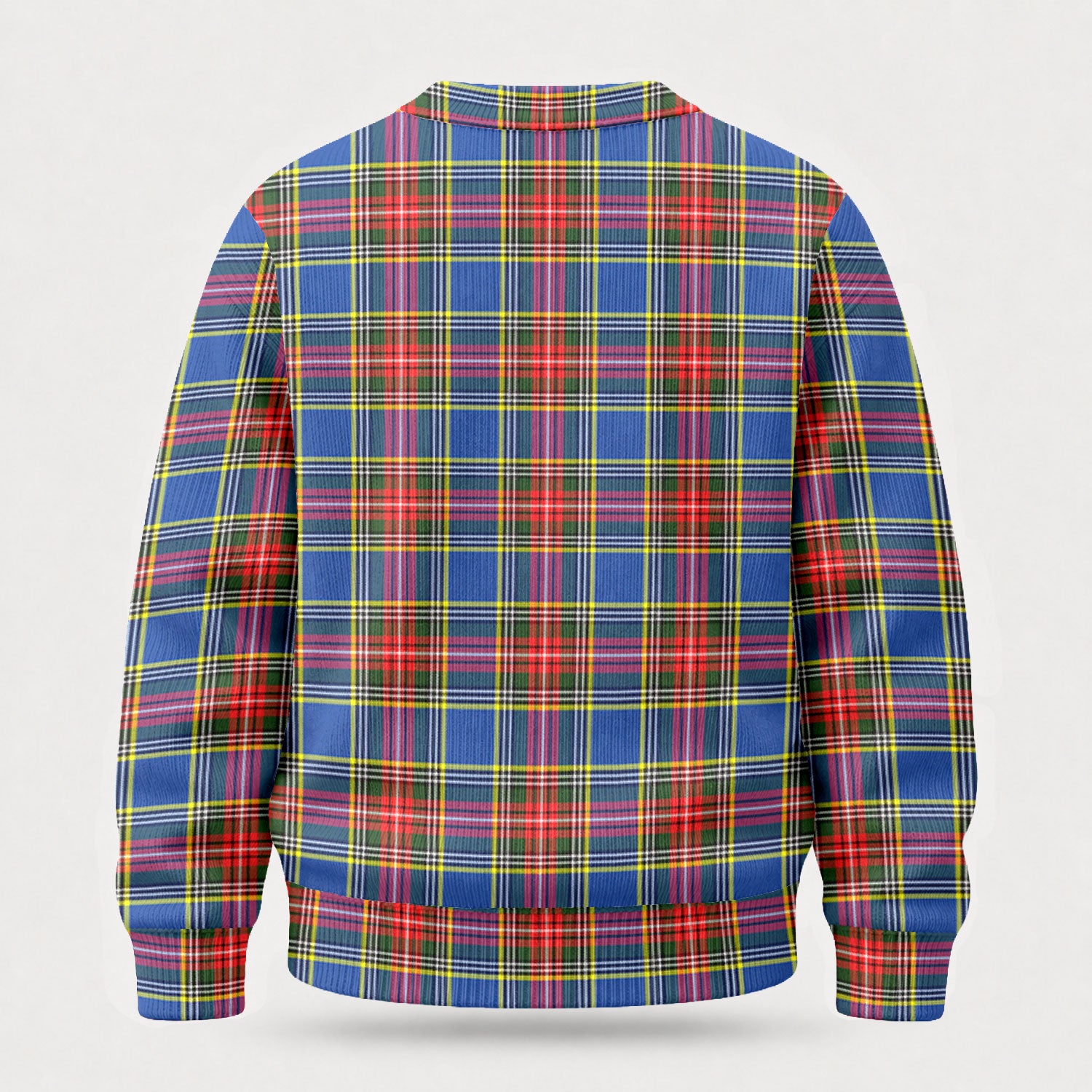 Beaton Modern Tartan Crest Sweater