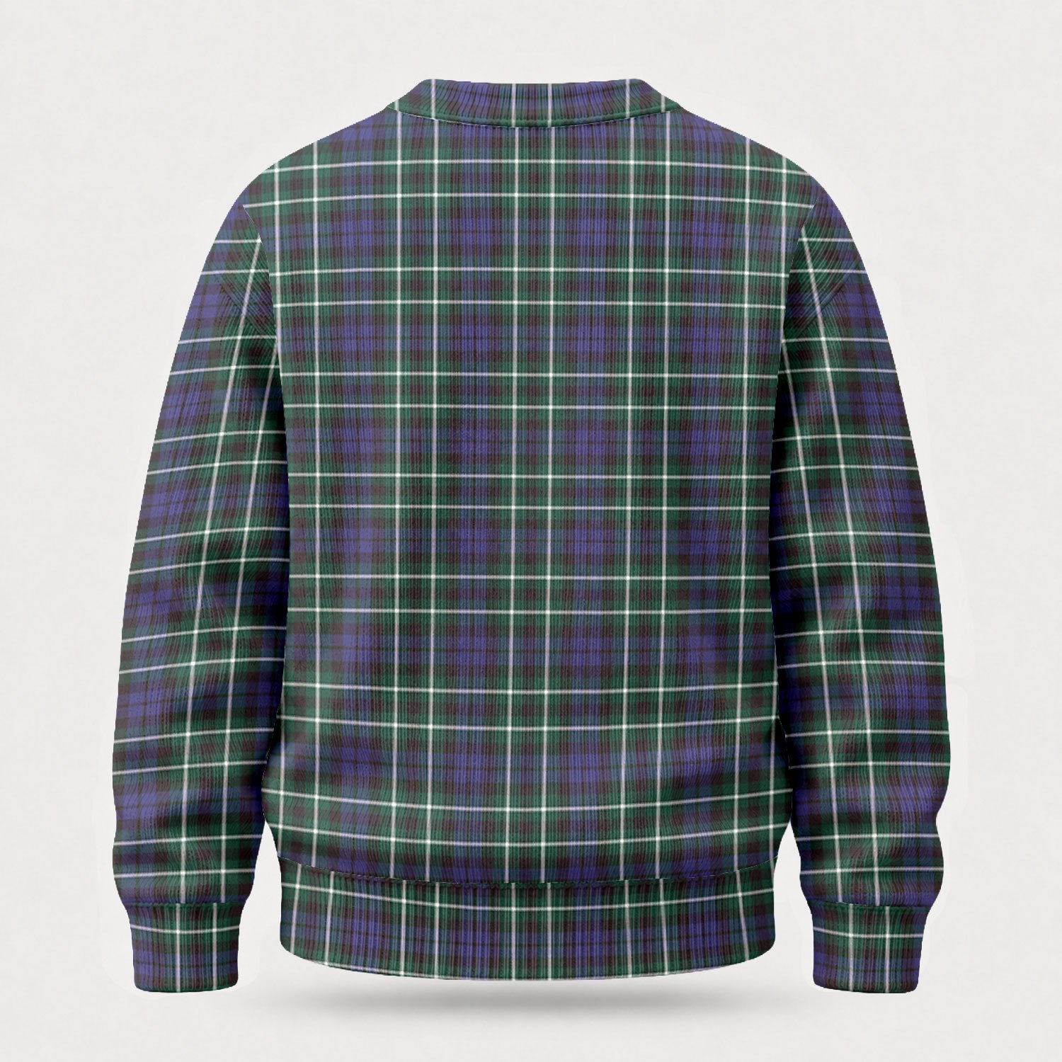 Graham of Montrose Modern Tartan Crest Sweater