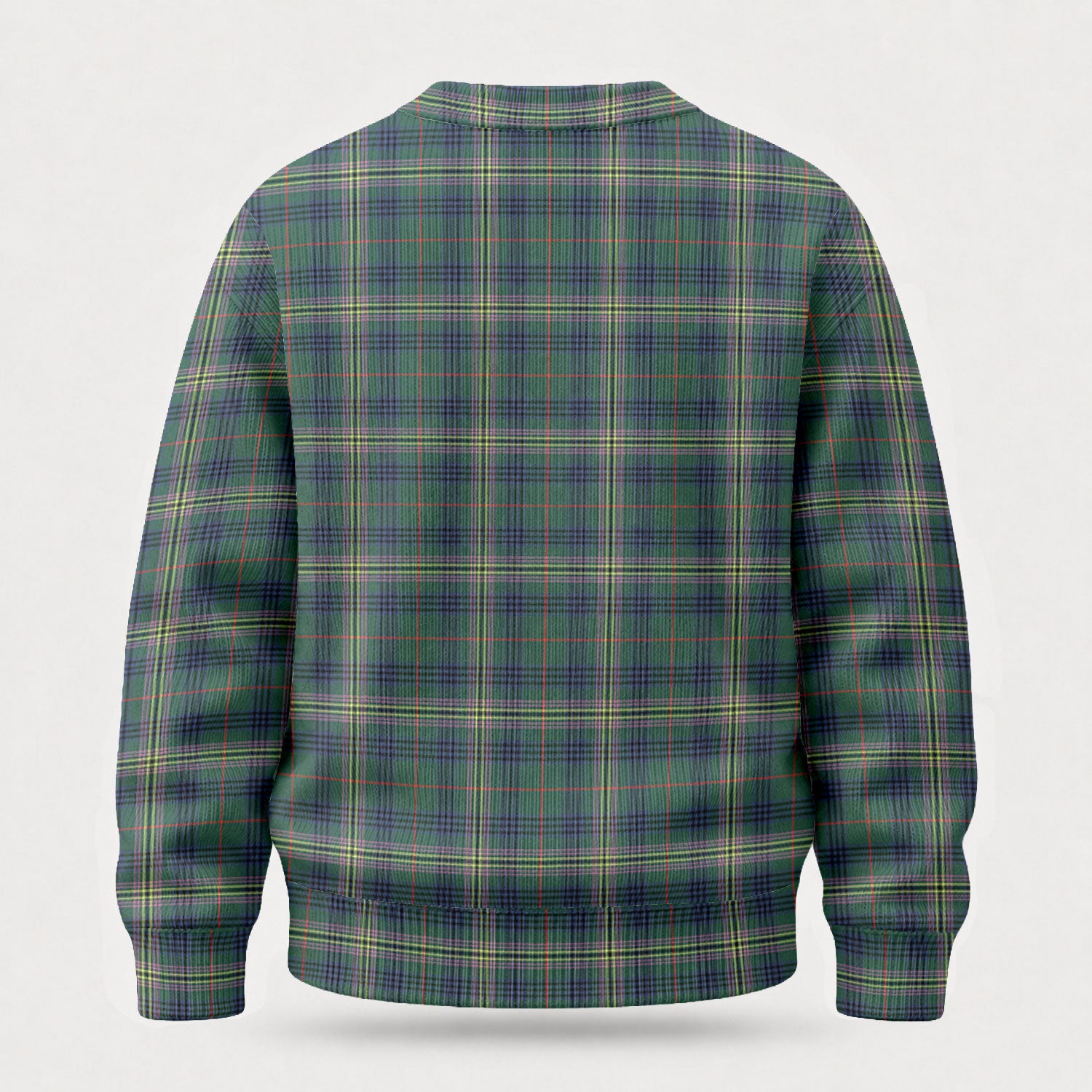 Kennedy Modern Tartan Crest Sweater