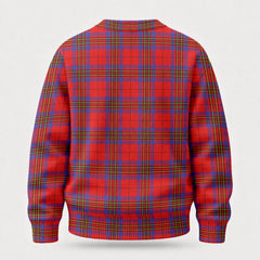 Leslie Modern Tartan Crest Sweater