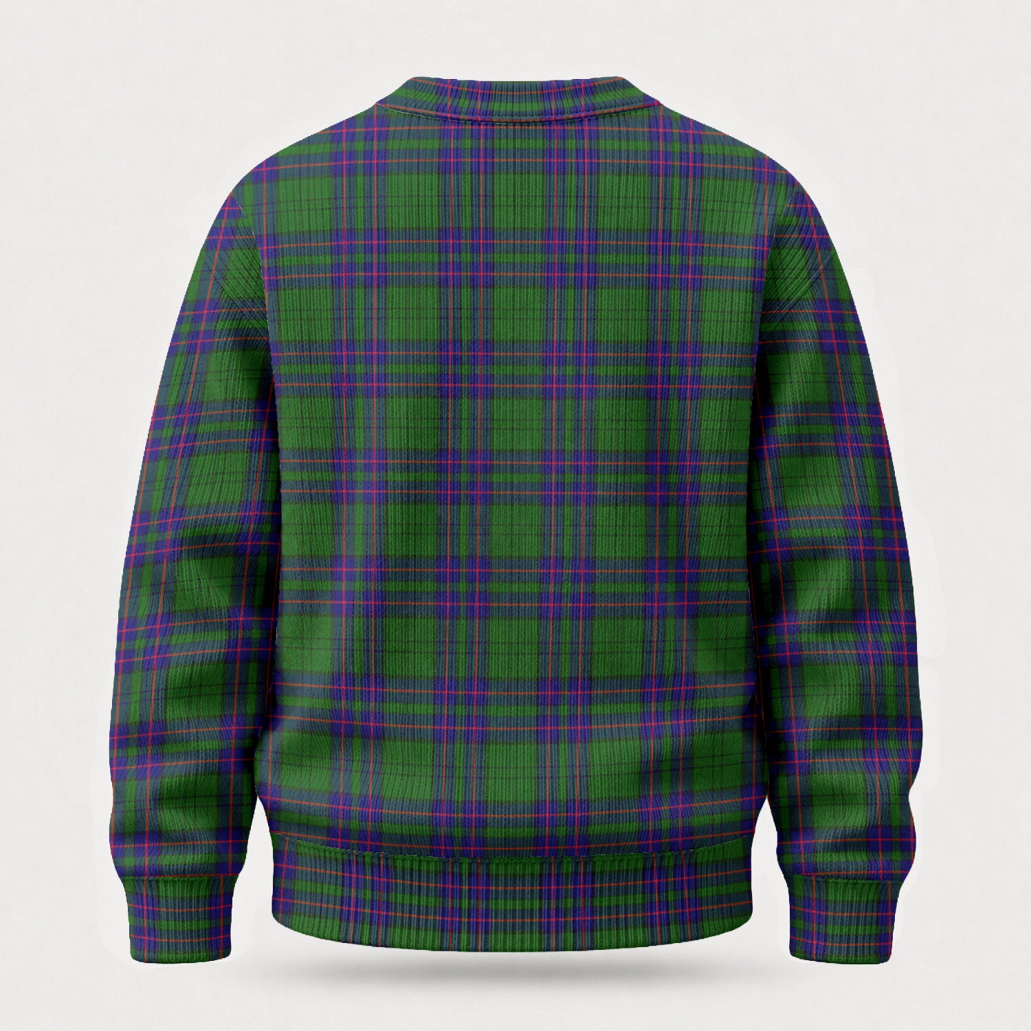 Lockhart Modern Tartan Crest Sweater