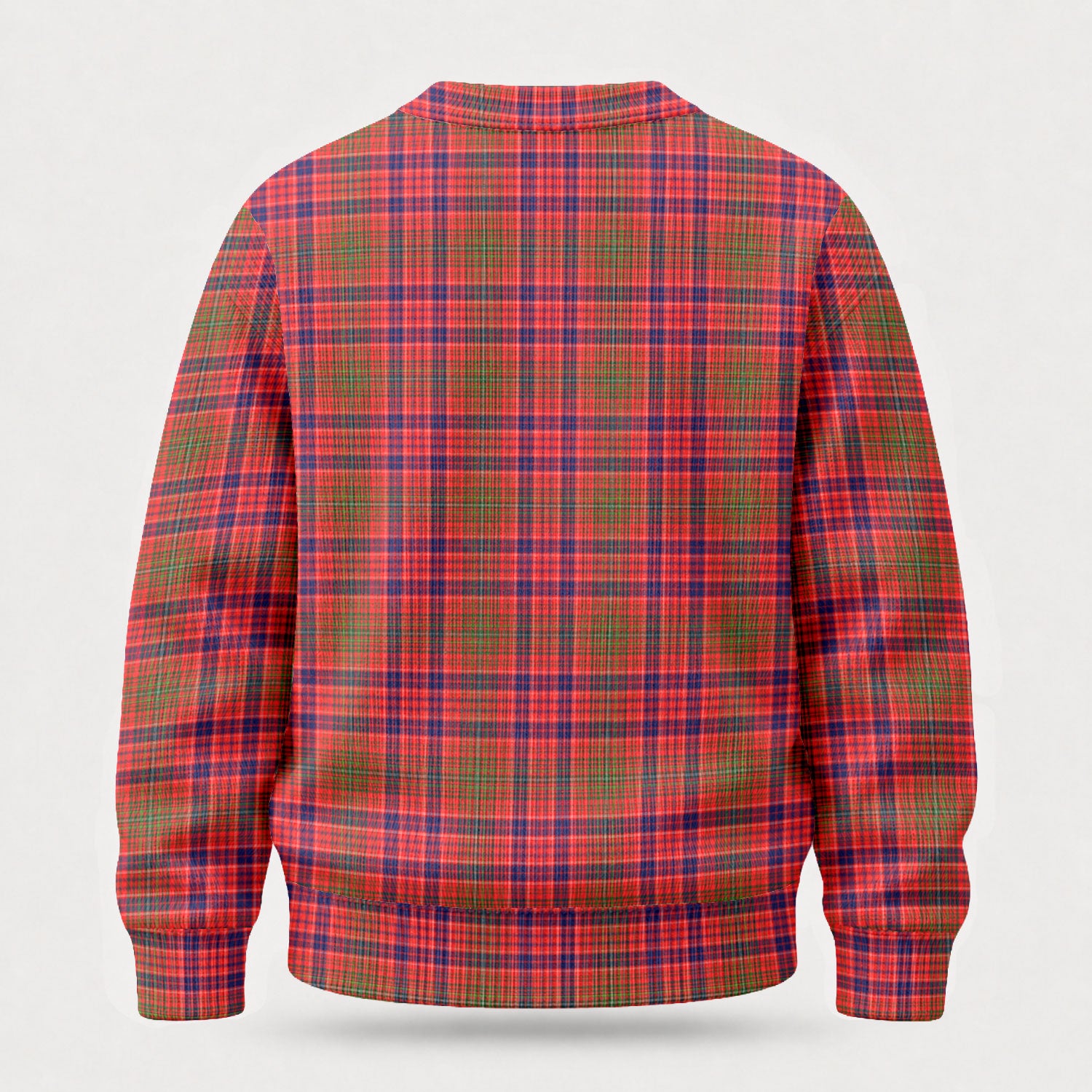 Lumsden Modern Tartan Crest Sweater
