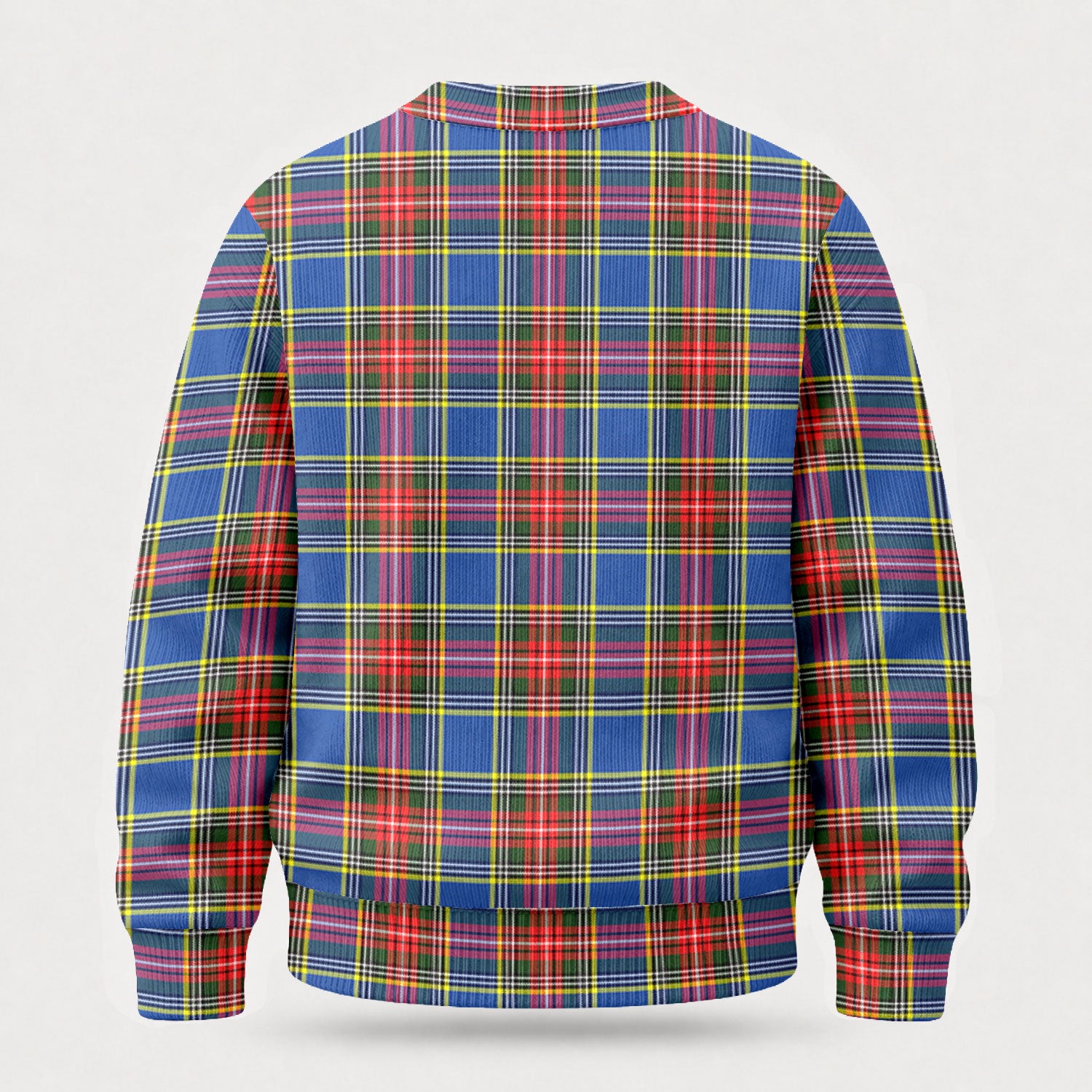 MacBeth Modern Tartan Crest Sweater