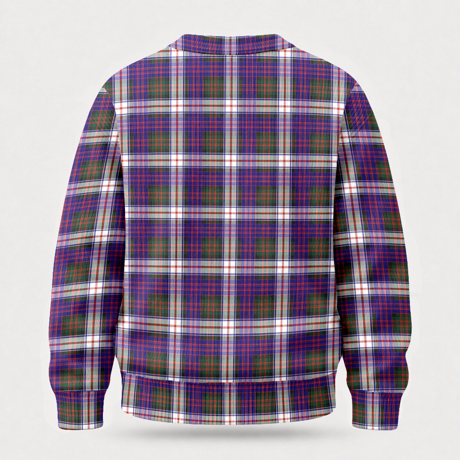MacDonald Dress Modern Tartan Crest Sweater