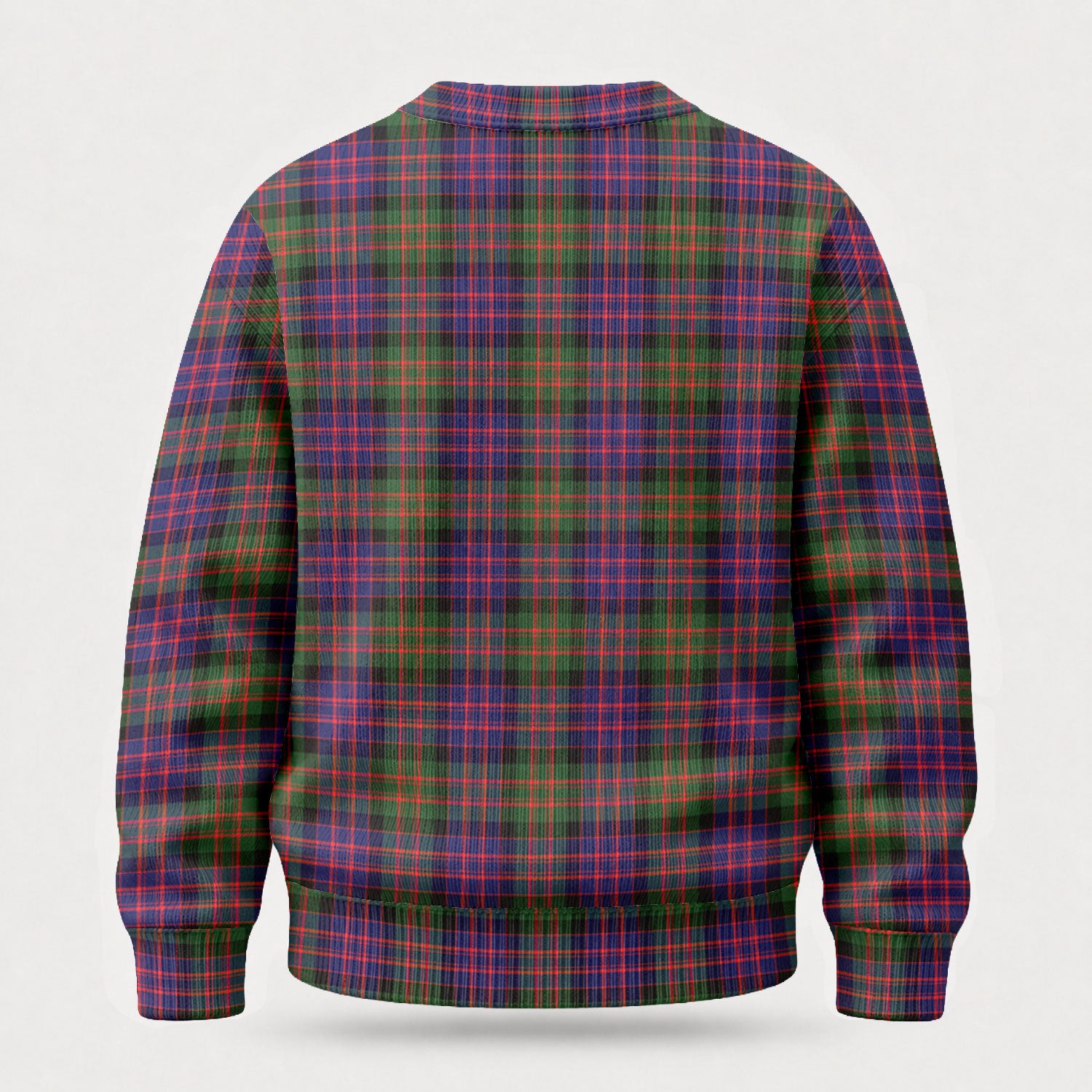 MacDonald Modern Tartan Crest Sweater