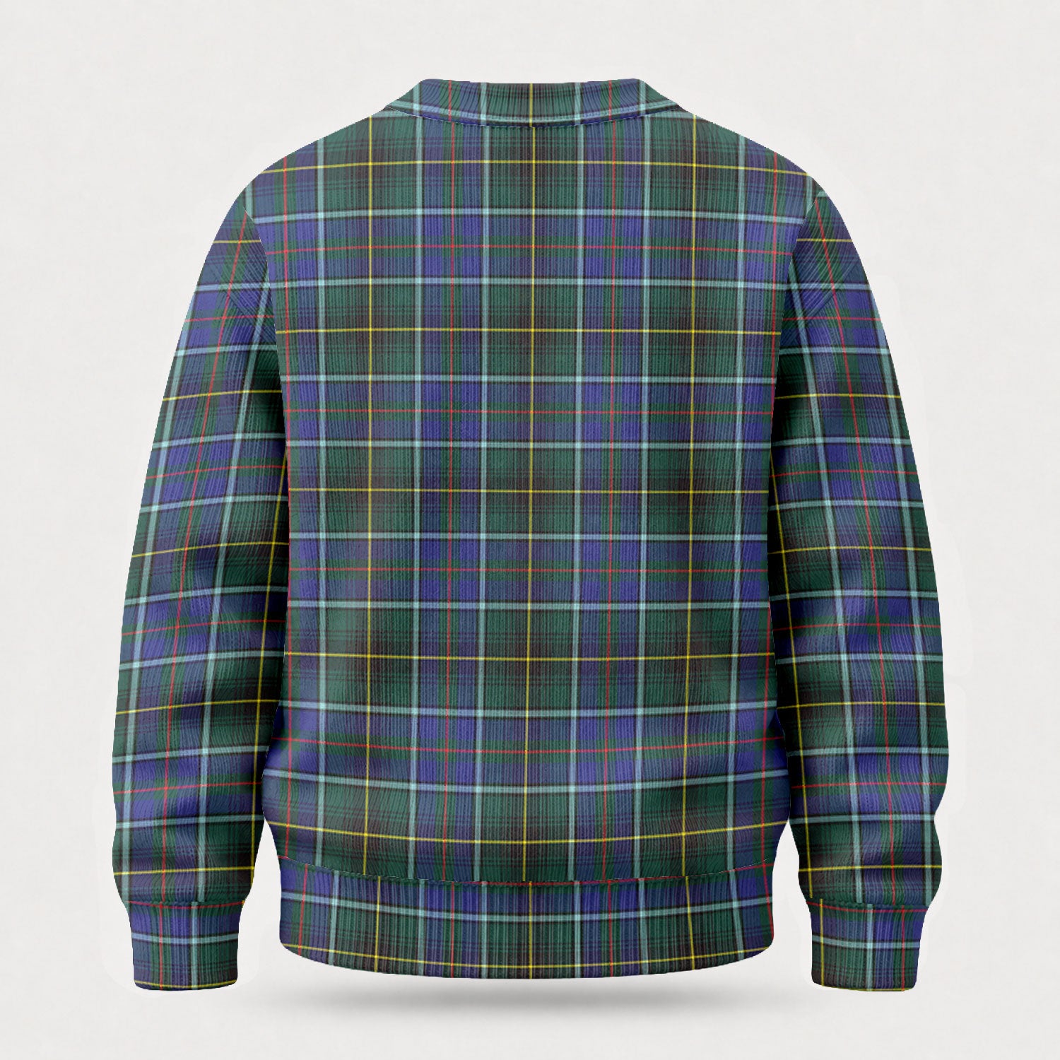 MacInnes Modern Tartan Crest Sweater