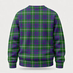 MacIntyre Hunting Modern Tartan Crest Sweater