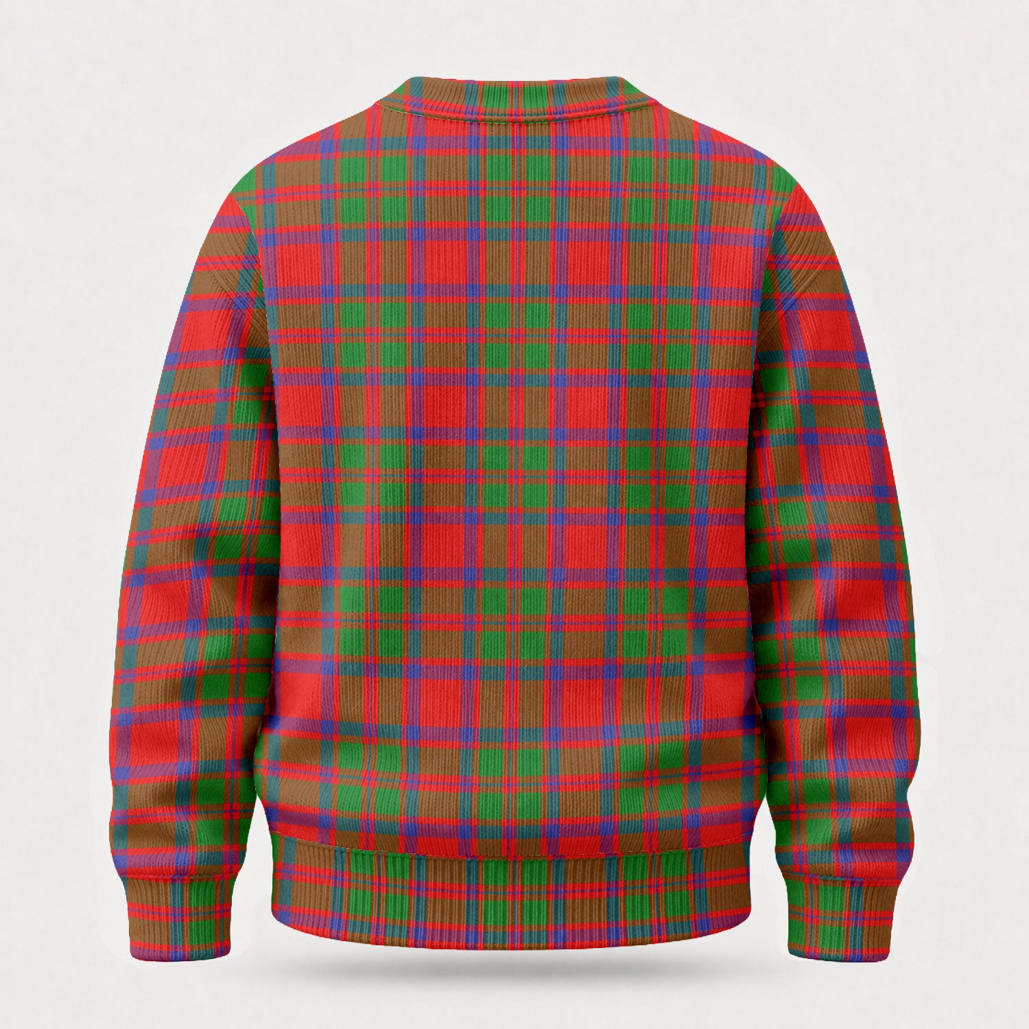 MacKintosh Modern Tartan Crest Sweater