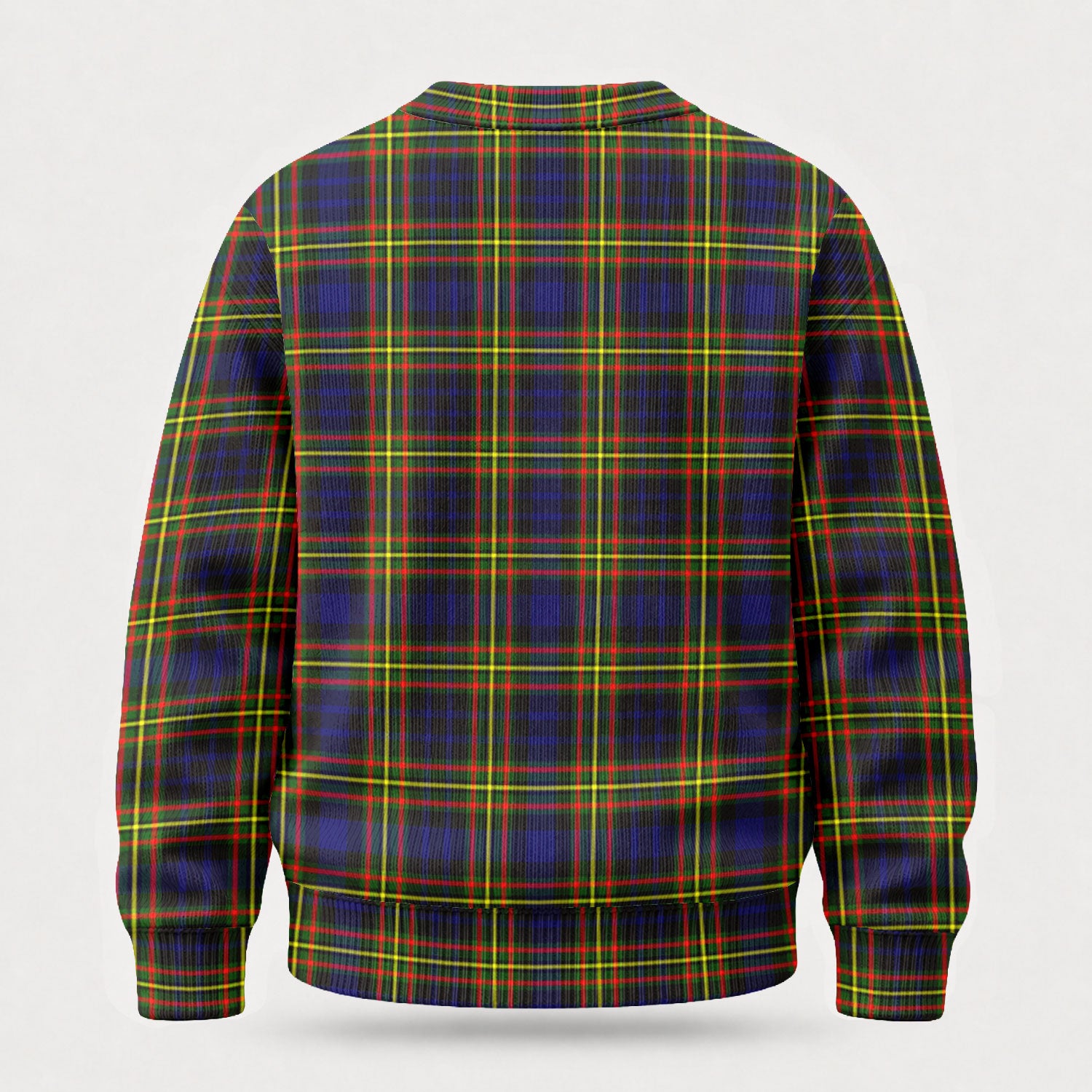MacLellan Modern Tartan Crest Sweater
