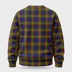 MacLellan Modern Tartan Crest Sweater