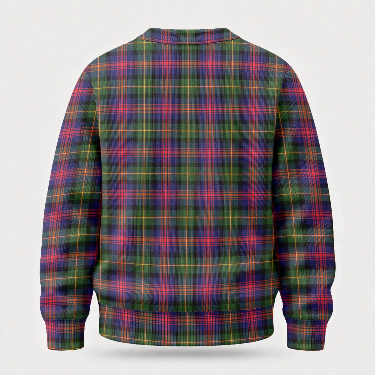 MacLennan Modern Tartan Crest Sweater