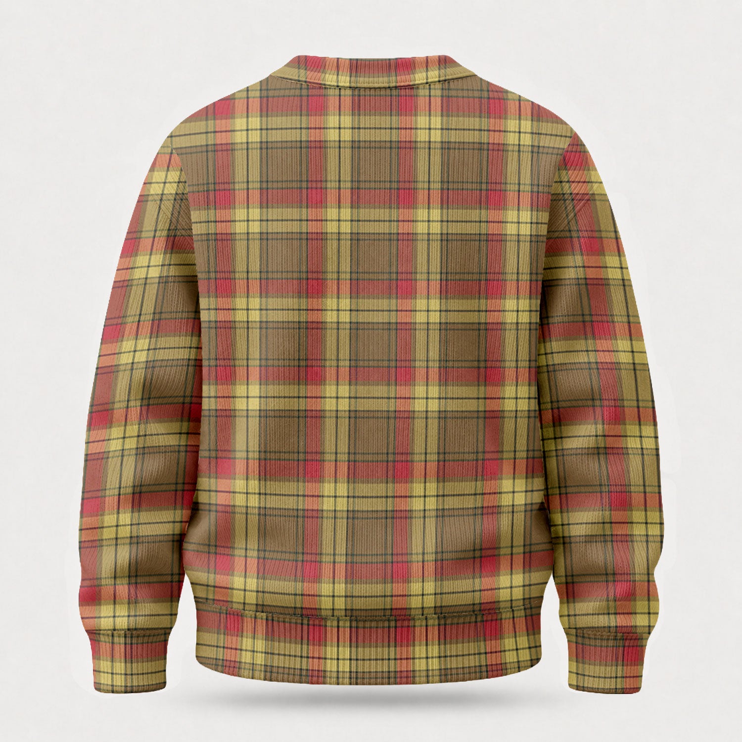 MacMillan Old Weathered Tartan Crest Sweater