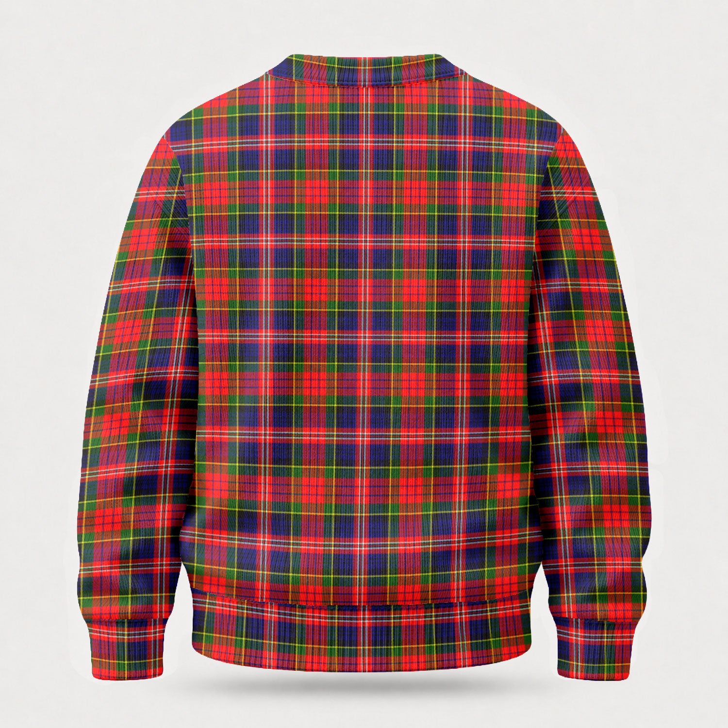 MacPherson Modern Tartan Crest Sweater