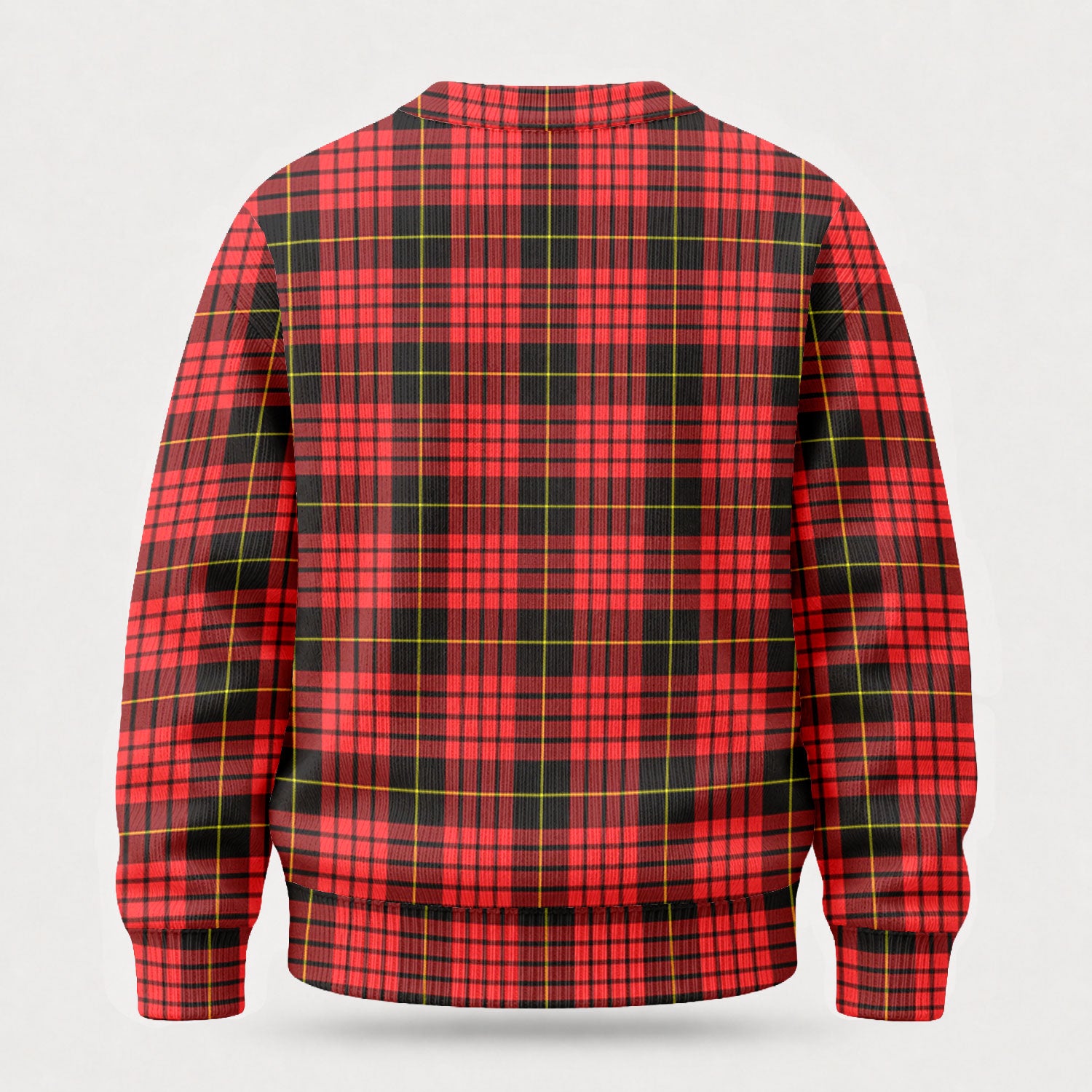 MacQueen Modern Tartan Crest Sweater