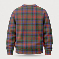 McDuff Hunting Modern Tartan Crest Sweater