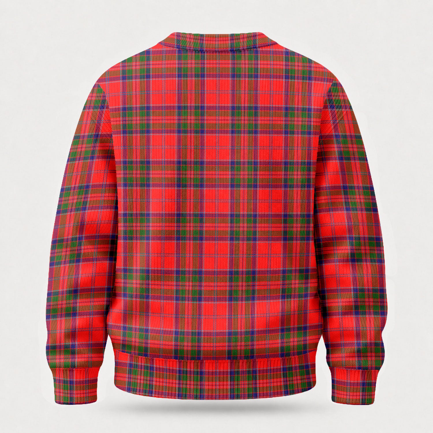 McGillivray Modern Tartan Crest Sweater