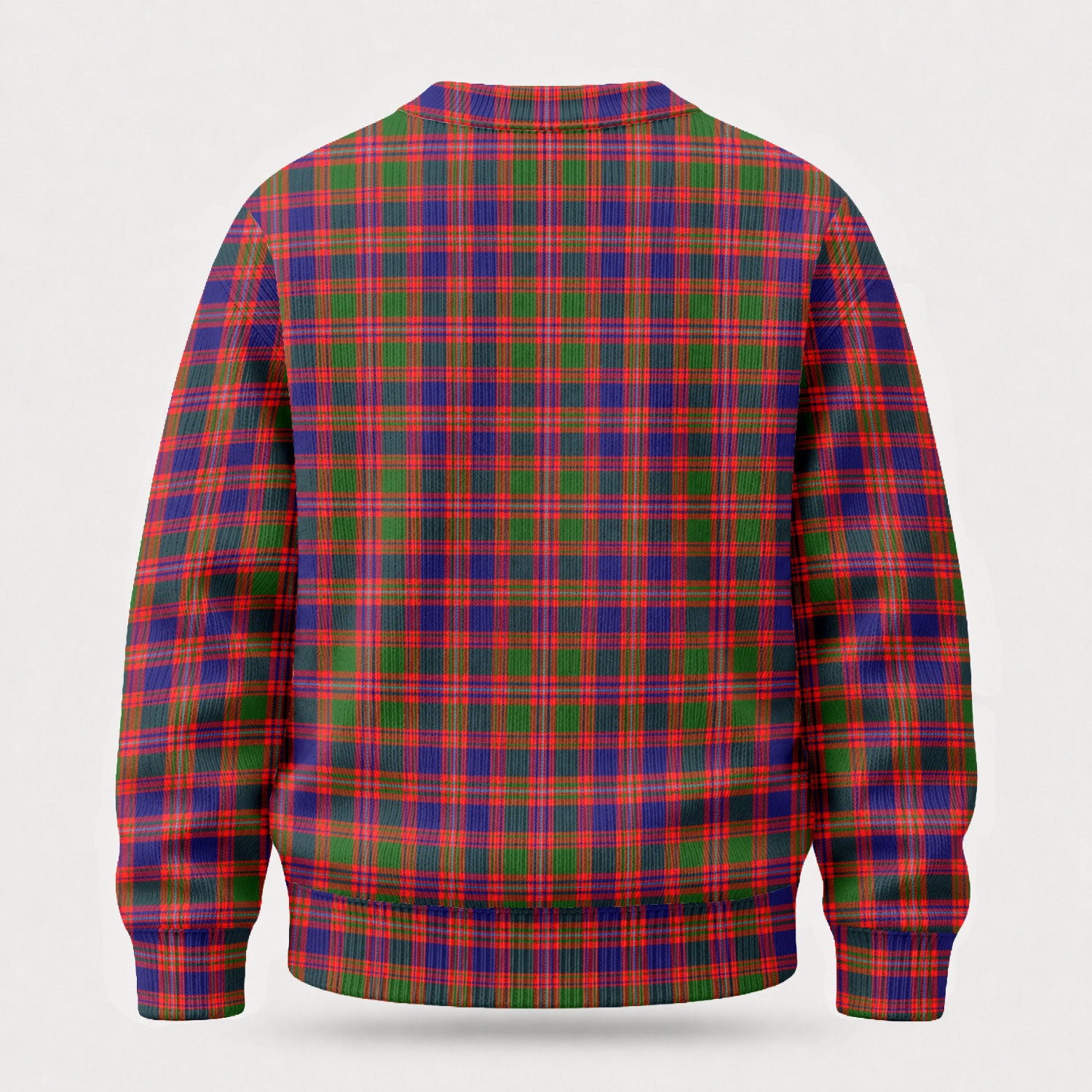 McIntyre Modern Tartan Crest Sweater