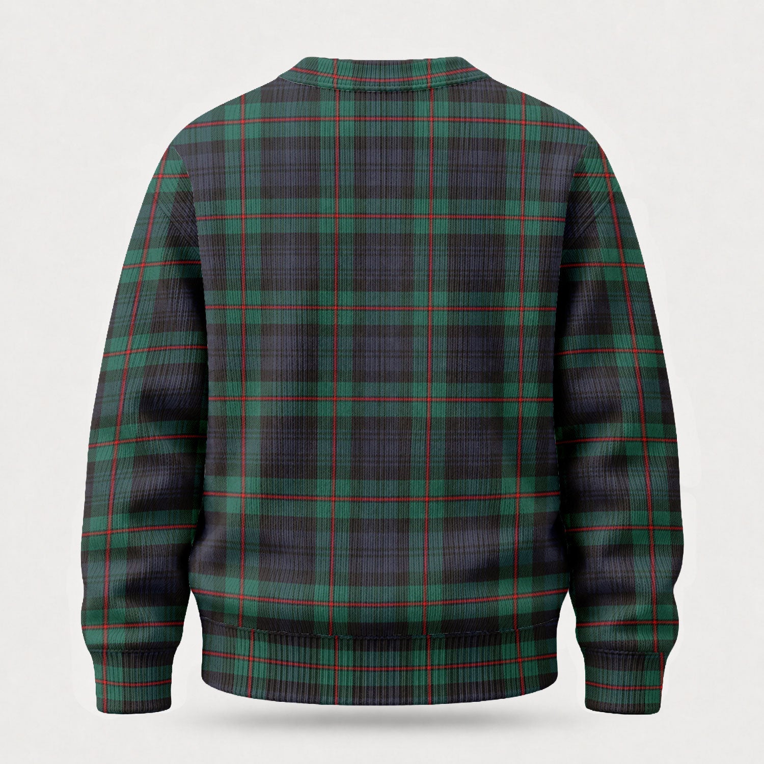 McKinlay Modern Tartan Crest Sweater