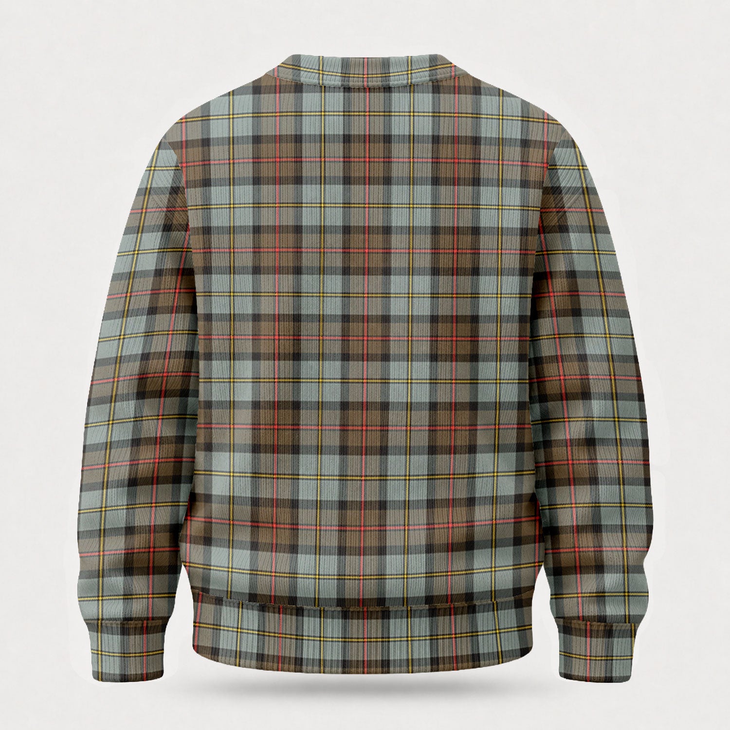McLeod of Harris Weathered Tartan Crest Sweater