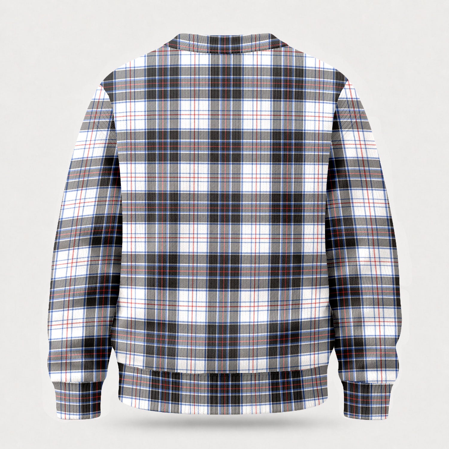 McRae Dress Modern Tartan Crest Sweater