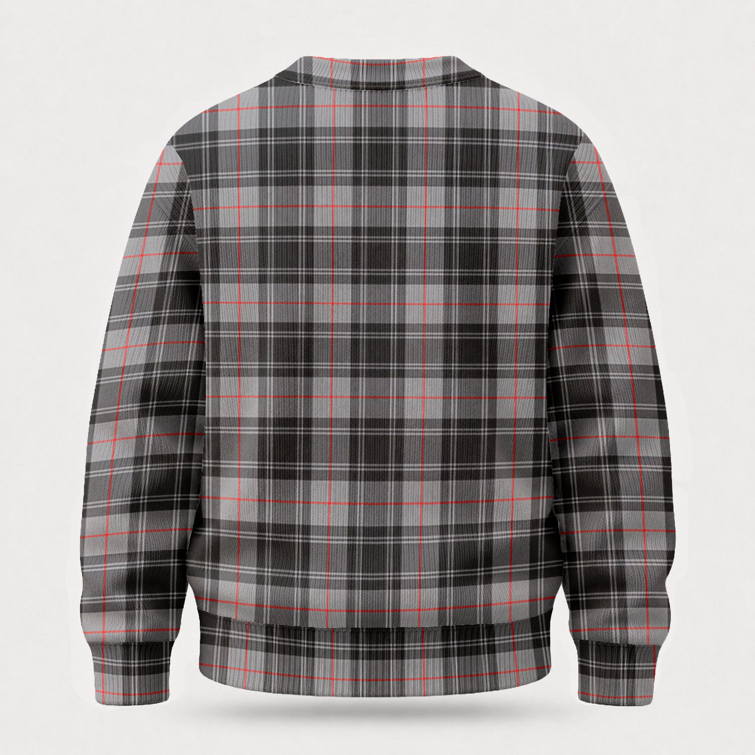 Moffat Modern Tartan Crest Sweater